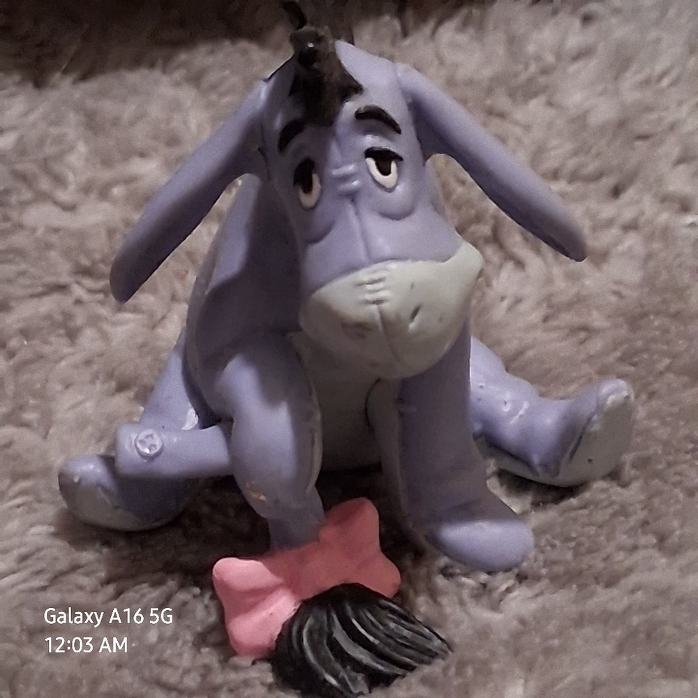 Vintage Disney Eeyore PVC Figure